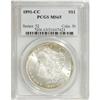 Image 3 : 1891-CC $1 MS65 PCGS