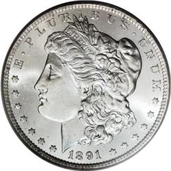 1891-CC $1 MS65 PCGS