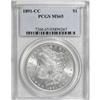 Image 3 : 1891-CC $1 MS65 PCGS