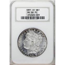 1891-CC $1 MS64 Prooflike NGC