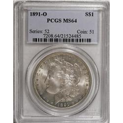 1891-O $1 MS64 PCGS