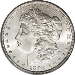 1898 $1 MS67 PCGS