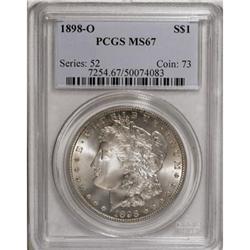 1898-O $1 MS67 PCGS
