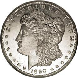 1898-O $1 MS66 Deep Mirror Prooflike NGC