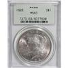 Image 1 : 1928 $1 MS63 PCGS