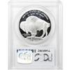 Image 2 : 2001-P $1 Buffalo Silver Dollar PR70 Deep Cameo
