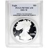 Image 1 : 2001-W $1 Silver Eagle PR70 Deep Cameo PCGS