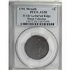 Image 3 : 1793 1C Wreath, Lettered Edge. AU58 PCGS. S-11c,