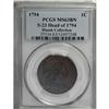 Image 3 : 1794 1C Head of '94. MS63 Brown PCGS. S-23, B-7,