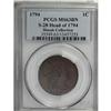Image 3 : 1794 1C Head of '94. MS63 Brown PCGS. S-28,