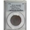 Image 4 : 1794 1C Head of '94. MS65 Brown PCGS. S-29,