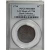 Image 4 : 1794 1C Head of '94. MS64 Brown PCGS. S-32,