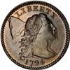 Image 1 : 1794 1C Head of '95. MS65 Red and Brown PCGS.