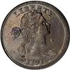 1797 1C Reverse of 1797. AU53 PCGS. S-134, B-4,