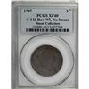 Image 3 : 1797 1C Reverse of 1797. No Stems. XF40 PCGS.