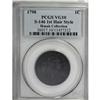 Image 3 : 1798 1C First Hair. VG10 PCGS. S-146, B-3, Low