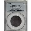 Image 3 : 1798 1C First Hair. AU50 PCGS. S-153, B-12, R.3