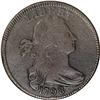 Image 1 : 1798 1C First Hair, Reverse of 1795. VG10 PCGS.