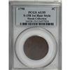 Image 3 : 1798 1C First Hair. AU55 PCGS. S-158, B-17, R.4.