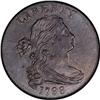 1798 1C Second Hair. MS63 Brown PCGS. S-173,