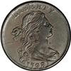 1798 1C Second Hair. AU55 PCGS. S-181, B-42,