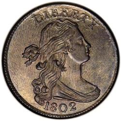 1802 1C MS64 Brown PCGS. S-234, B-14, R.3