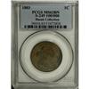 Image 3 : 1803 1C Corrected Fraction. MS63 Brown PCGS.