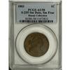 Image 3 : 1803 1C Small Date, Small Fraction. AU58 PCGS.