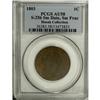 Image 3 : 1803 1C Small Date, Small Fraction. AU58 PCGS.
