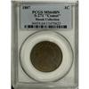 Image 3 : 1807 1C Comet. MS64 Brown PCGS. S-271, B-1, R.1