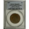 Image 3 : 1807 1C Small Fraction. MS64 Brown PCGS. S-274,
