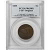 Image 3 : 1855 P1C Flying Eagle Cent, Judd-167 Original,