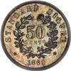 Image 2 : 1869 50C Standard Silver Half Dollar, Judd-754,