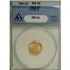 Image 3 : 1854 G$1 Type Two MS62 PCGS