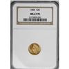 Image 3 : 1884 G$1 MS67 Prooflike NGC