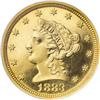 Image 1 : 1883 $2 1/2 PR66 Ultra Cameo NGC