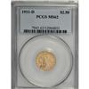 Image 3 : 1911-D $2 1/2 MS62 PCGS