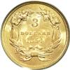 Image 2 : 1854 $3 MS64 PCGS
