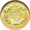 Image 2 : 1874 $3 MS61 NGC