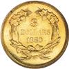 Image 2 : 1880 $3 PR65 Cameo NGC