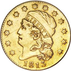 1813 $5 XF40 Details ANACS