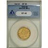 Image 1 : 1840 $5 Broad Mill XF45 ANACS