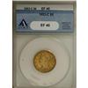 Image 1 : 1853-C $5 XF40 ANACS
