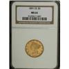 Image 1 : 1891-CC $5 MS61 NGC