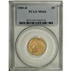 Image 3 : 1909-D $5 MS64 PCGS