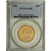 Image 1 : 1849 $10 AU55 PCGS