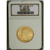 Image 1 : 1907 $10 No Periods AU58 NGC