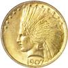 Image 1 : 1907 $10 No Periods MS64 NGC