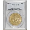 Image 3 : 1853/2 $20 XF45 PCGS