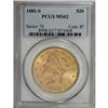 Image 3 : 1882-S $20 MS62 PCGS
